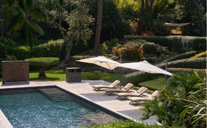 Luxury seasonal rental villa, Saint-Tropez