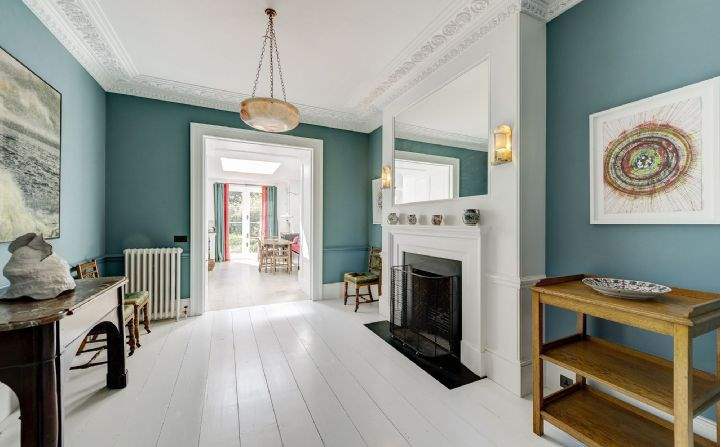 Double reception room, Campden Hill Square, London W8