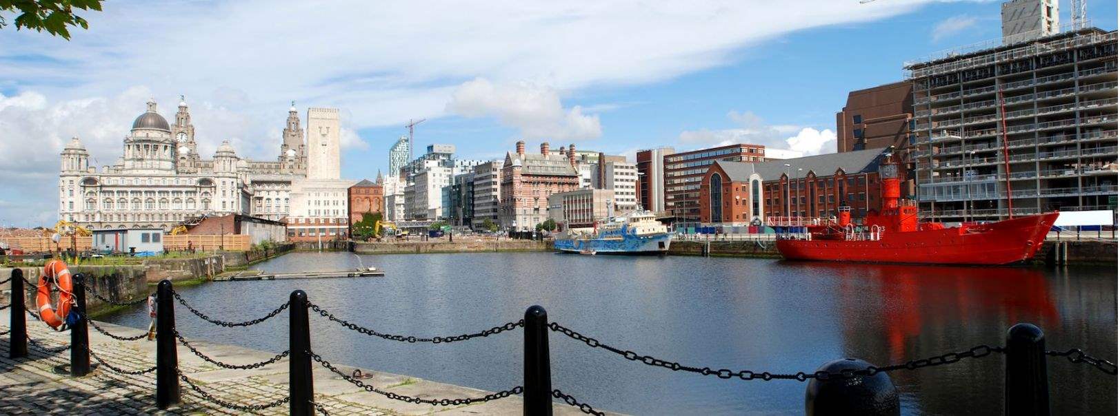 Albert Dock and Liver Building, Liverpool