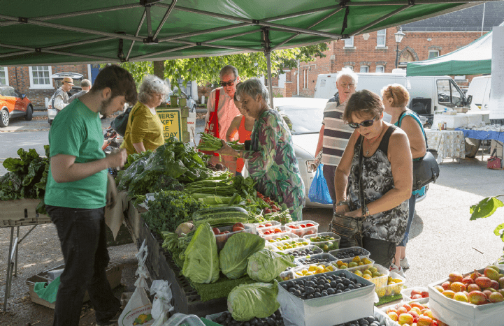 Beaconsfield market