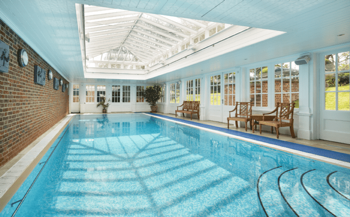 Swimming pool, Cannon Place, Hampstead 