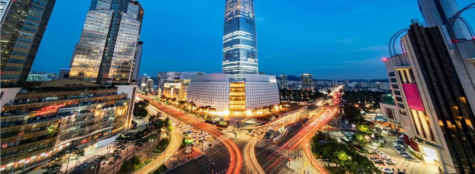 Cityscape of Songpagu district, Seoul 