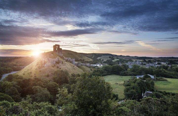 Corfe Castle, Dorset