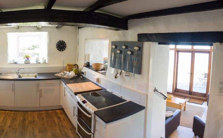 Kitchen, Cove Cottage, St Just, Penzance 