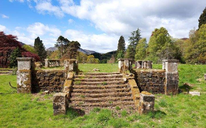 Old Drnira House site, Comire, Crieff