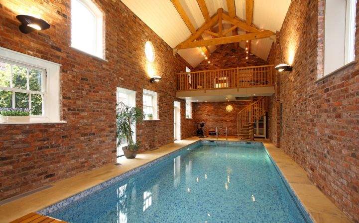 Pool, Eaton Hill House, Tarporley, Cheshire 