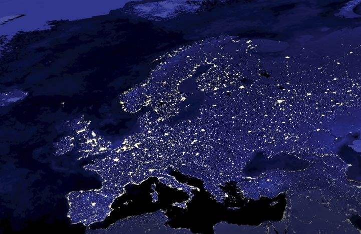 Europe in Lights