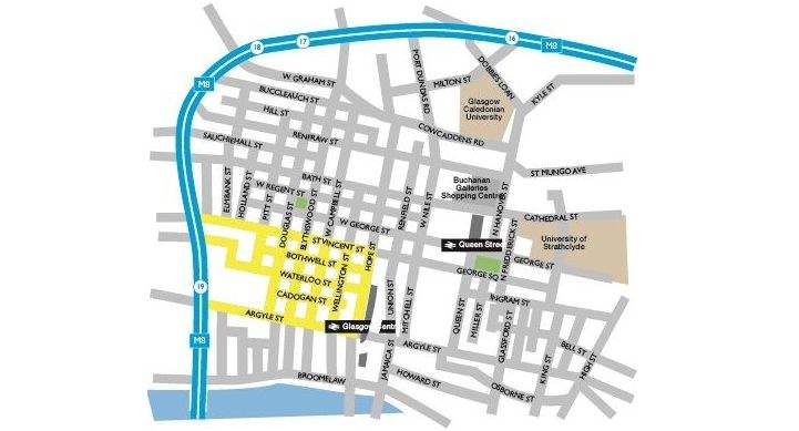 Glasgow Midtown Map