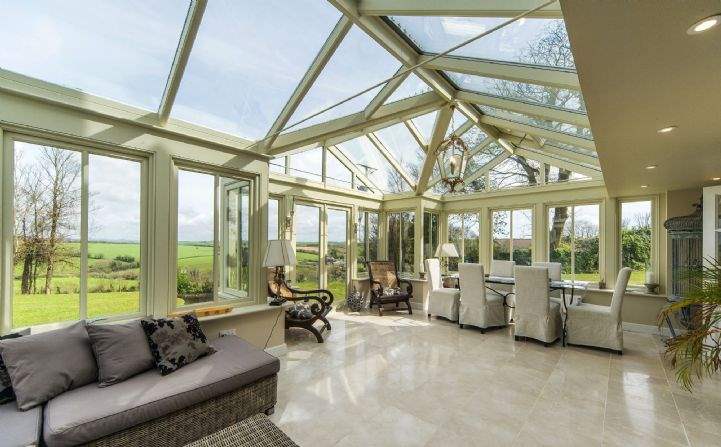 Higher Polmenna, Caerhays, The Roseland, South Cornwall - Orangery