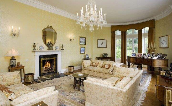 Drawing room, Hollywood House, Glenealy, Co. Wicklow