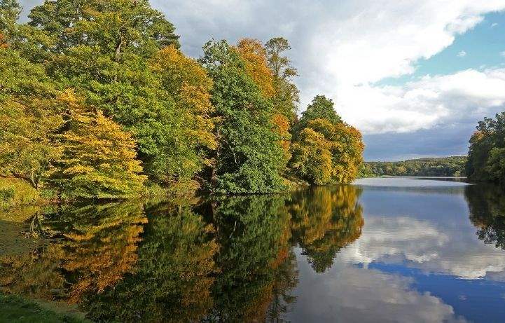 Lake at Harewood House