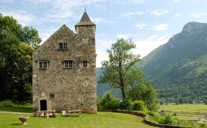 Historic Chateau, Laruns, Pyrenees Atlantiques