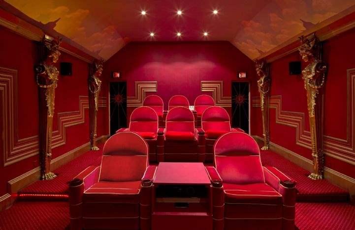 Ritz-style Cinema room, Ludhill House