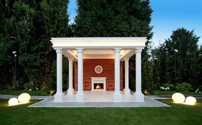 Outdoor fireplace - Manna, Esher