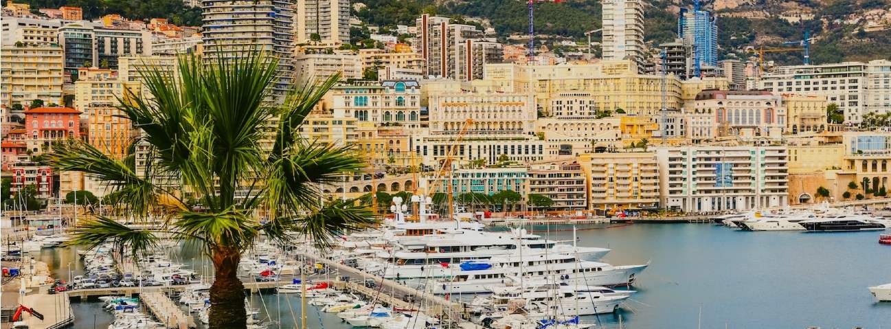 Monaco from the harbour