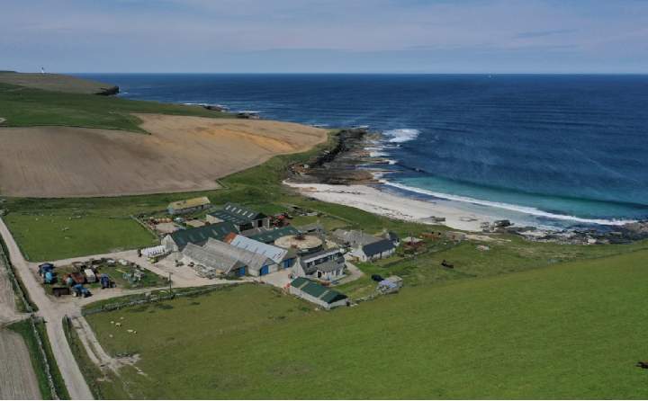 Farms Of Noup, Longhouse &amp; Bisgeos, Westray, Orkney