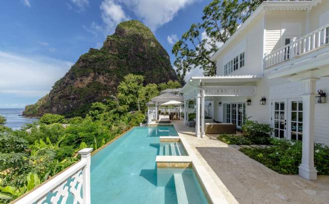 Oceanview Residence, Sugar Beach Resort, Val Des Pitons, Soufriere, St Lucia