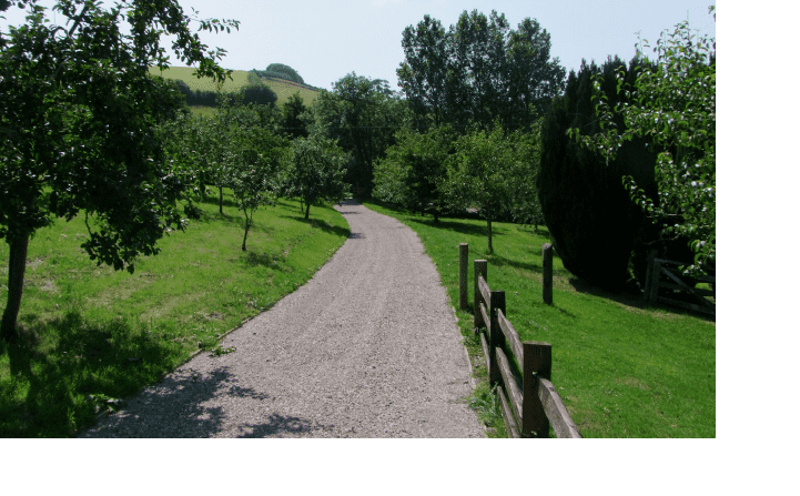 Driveway - Ranscombe Manor, Devon