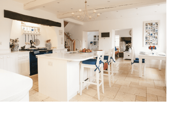 Kitchen - Ranscombe Manor, Devon