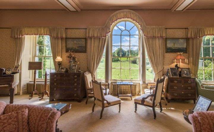 Drawing room, Invery House, Banchory, Kincardineshire