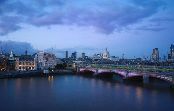 View from Rumpus Room, Mondrian, SE1