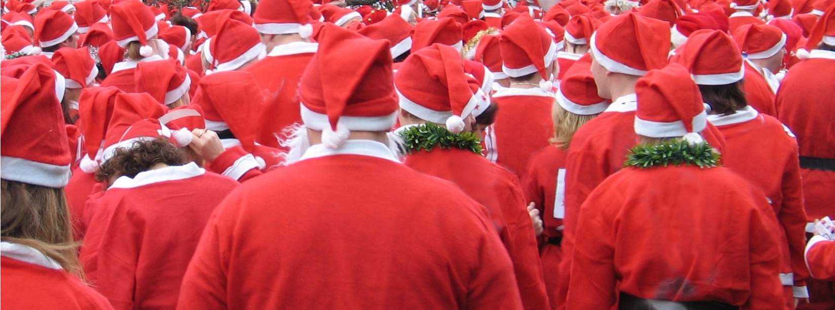 Shopping mall Santas