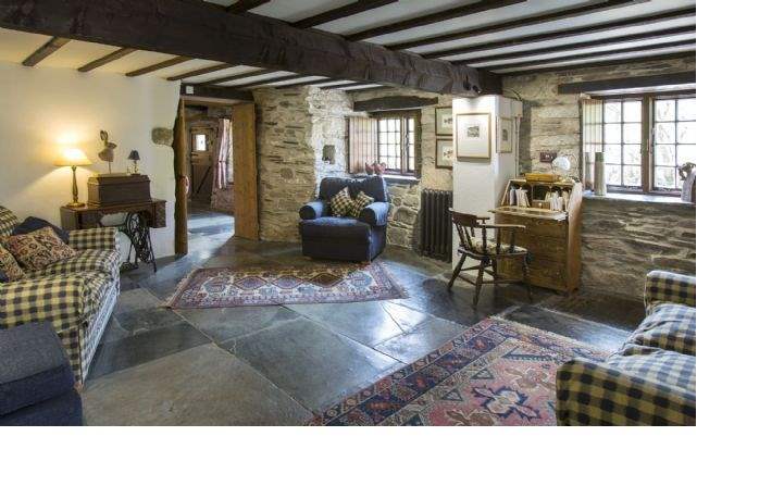 Sitting room, Gimbletts Mill, Launceston, Cornwall