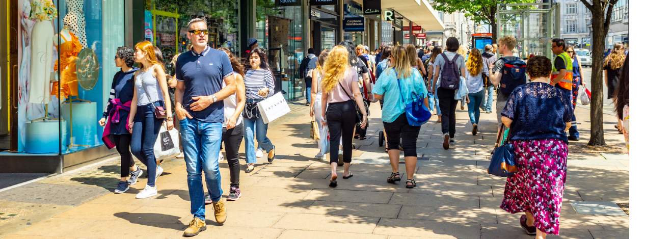 Retailers in Oxford Street