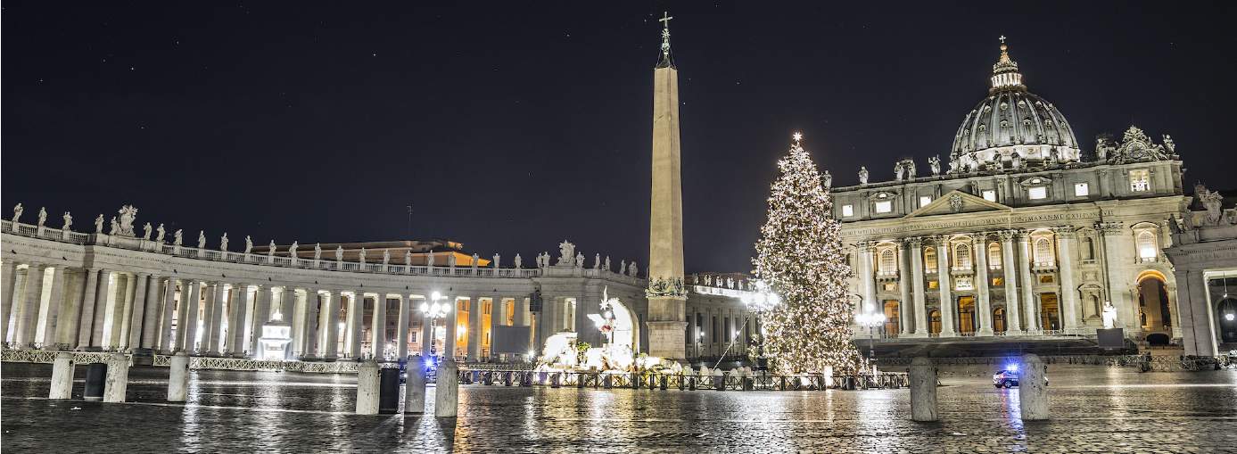 Christmas in St Peter's Square, Rome