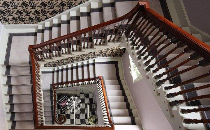 Stairwell, Brock Street, Bath, Somerset