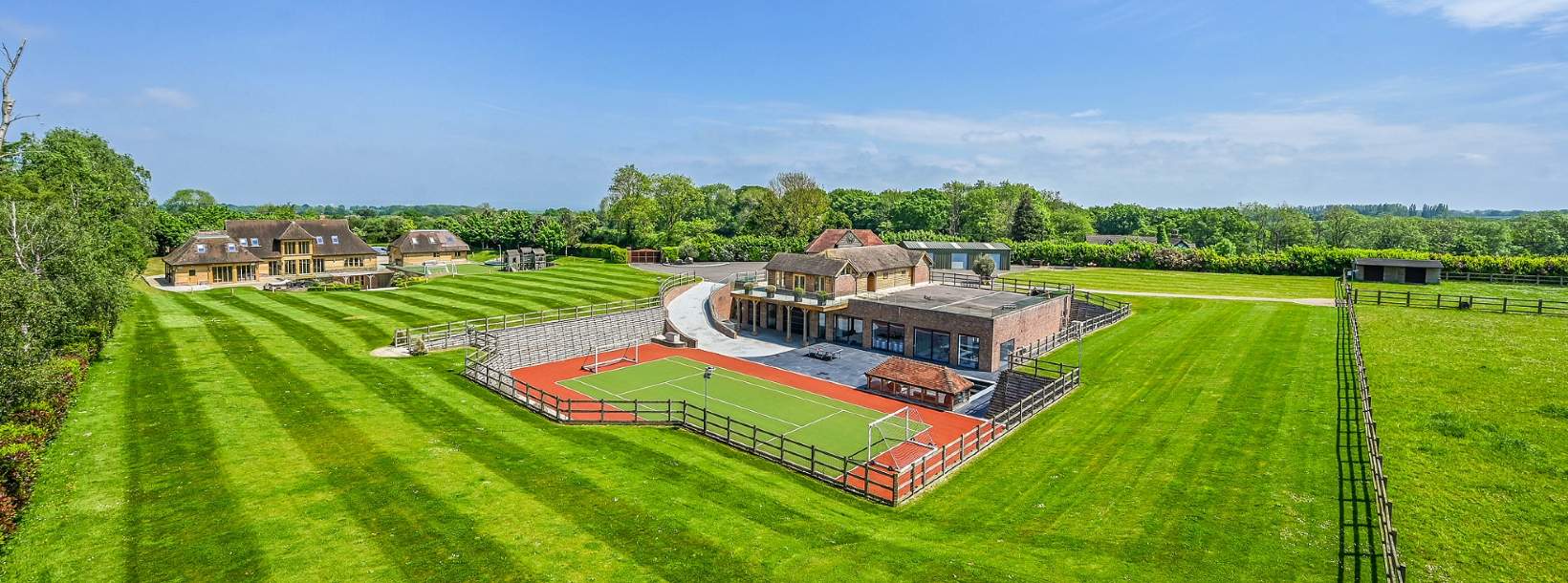 Game, Set, Match! A pick of the best homes with tennis courts