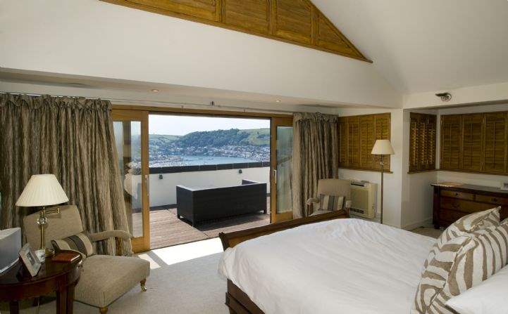 Bedroom, The Golf House, Dartmouth, Devon
