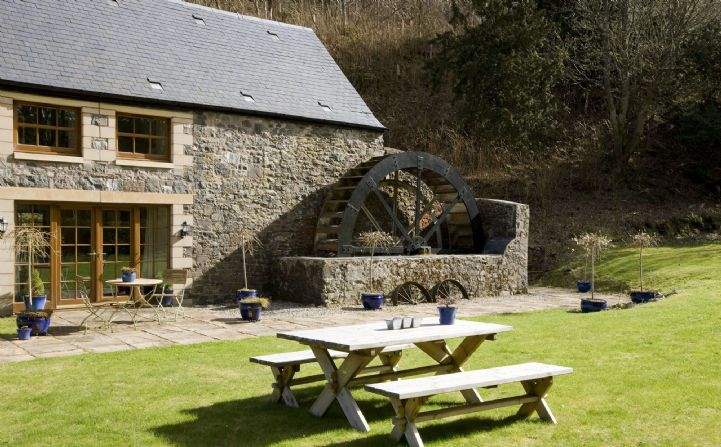 Garden, The Mill, Borthwick Hall, Heriot 